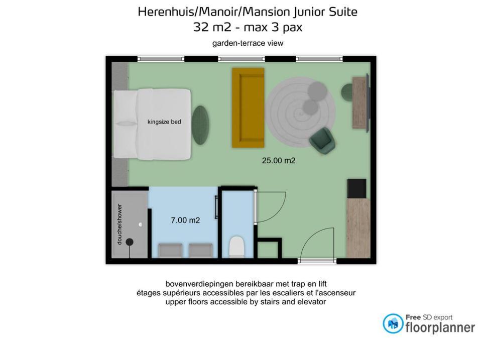 Hotel Montanus Brugge Oda fotoğraf
